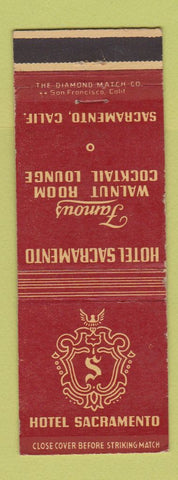 Matchbook Cover - Hotel Sacramento CA
