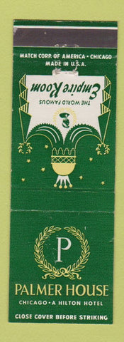 Matchbook Cover - Palmer Hoouse Hotel Chicago IL Empire Room