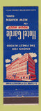 Matchbook Cover - Hotel Garde New Haven CT