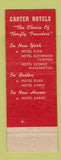 Matchbook Cover - Hotel Garde New Haven CT