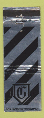 Matchbook Cover - The Garde Hartford CT