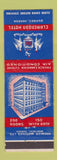 Matchbook Cover - Clarendon Hotel Quebec QC