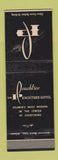 Matchbook Cover - Peachtree Hotel Atlanta GA
