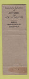 Matchbook Cover - Hotel Aurora Liquor Shop