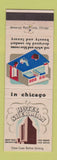Matchbook Cover - Hotel Sherman Chicago IL