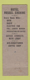 Matchbook Cover - Hotel Russel Erskine Huntsville AL