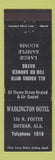 Matchbook Cover - Wadlington Hotel Dothan AL