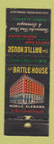 Matchbook Cover - Battle House Hotel Mobile AL WORN