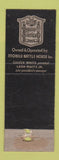 Matchbook Cover - Battle House Hotel Mobile AL WORN