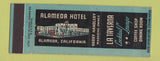 Matchbook Cover - Alameda Hotel CA La Taverna