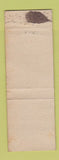 Matchbook Cover - Penn Wells Hotel Wellsboro PA