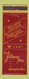 Matchbook Cover - Bridgway Hotel Springfield MA