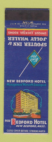 Matchbook Cover - New Bedford Hotel MA #1