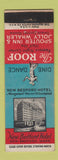 Matchbook Cover - New Bedford Hotel MA The Roof #2