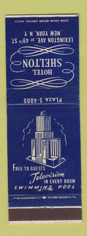 Matchbook Cover - Hotel Shelton New York City