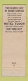 Matchbook Cover - Hotel Tudor New York City