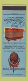Matchbook Cover - Hotel Washington DC