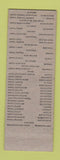 Matchbook Cover - Hotel Washington DC