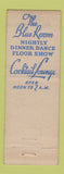 Matchbook Cover - Shoreham Hotel Washington DC