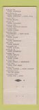 Matchbook Cover - Lee House Hotel Washington DC Albert Pick WEAR