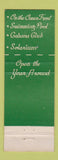 Matchbook Cover - Vanderbilt Hotel Miami Beach FL
