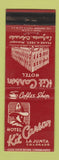 Matchbook Cover - Hotel Kit Carson La Junta Colorado WEAR