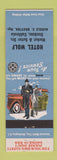Matchbook Cover - Hotel Wolf Stockton CA