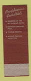 Matchbook Cover - Wardman Park Hotel Washington DC