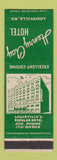 Matchbook Cover - Henry Clay Hotel Louisville KY