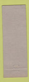Matchbook Cover - Watterson Hotel Louisville KY