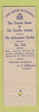 Matchbook Cover - Hotel Ambassador New York City WEAR