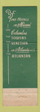 Matchbook Cover - Atlantan Hotel Atlanta GA