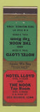 Matchbook Cover - Hotel Lloyd Des Moines IA