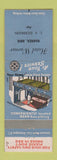 Matchbook Cover - Hotel Warner Warren OH