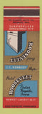 Matchbook Cover - Roosevelt Hotel Cedar Rapids IA