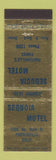 Matchbook Cover - Sequoia Motel Porterville CA