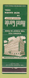 Matchbook Cover - Hotel Garde New Haven CT