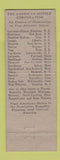 Matchbook Cover - Hotel Barnum Bridgeport CT Pink Elephant