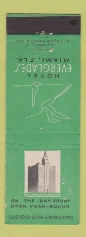 Matchbook Cover - Hotel Everglades Miami FL