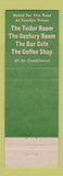 Matchbook Cover - Hotel Commodore New York City