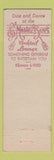 Matchbook Cover - New Copley Square Hotel Boston MA feature
