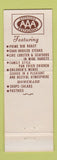 Matchbook Cover - Robbie's Restaurant Topeka KS