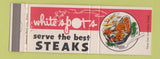 Matchbook Cover - White Spot Restaurants Denver Colorado Colfax steak