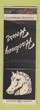 Matchbook Cover - Hackney House Colorado Springs WEAR