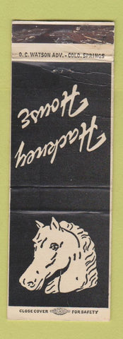 Matchbook Cover - Hackney House Colorado Springs WEAR