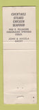Matchbook Cover - Hackney House Colorado Springs WEAR