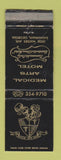 Matchbook Cover - Medical Arts Motel Savannah GA WEAR