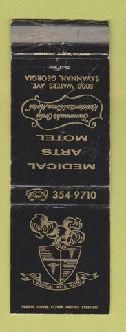 Matchbook Cover - Medical Arts Motel Savannah GA WEAR