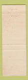 Matchbook Cover - 9 Mile Coolidge Standard oil gas Oak Park MI GREEN