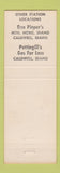 Matchbook Cover - Pettingill's oil gas Gooding ID